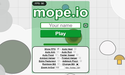 Mope Io 2020 Mods Io Games Mods