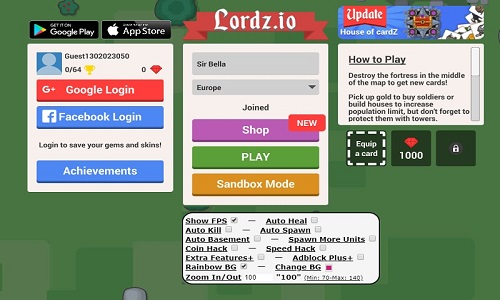 Description: Lordz.io gold hack  where we get unlimited gold coins lordz.io hack and